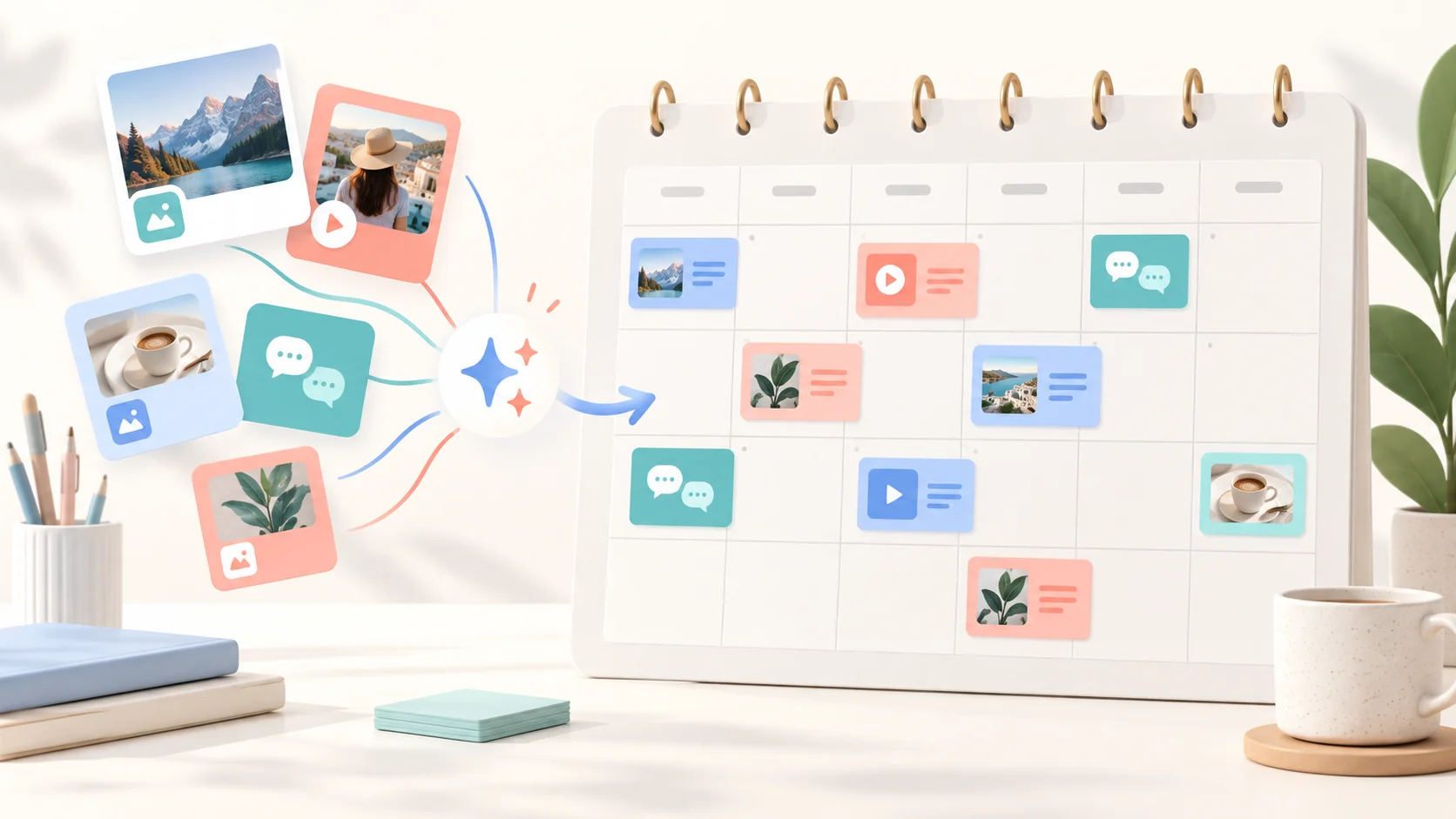 Generate a Social Media Content Calendar With AI