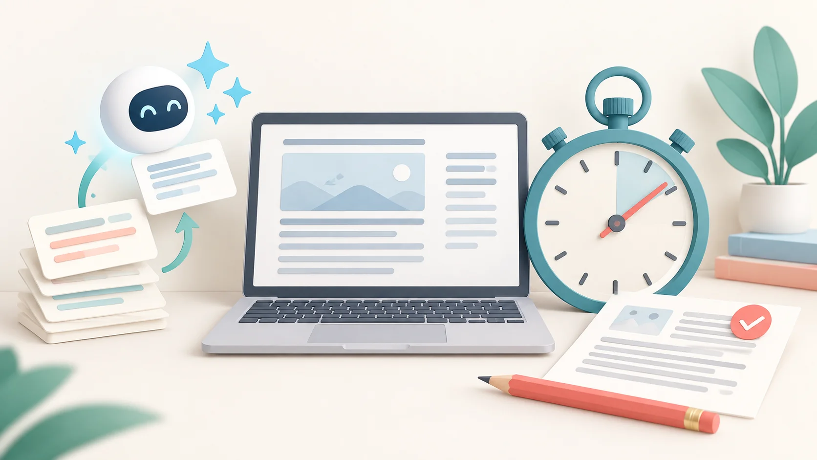 How Much Time Does AI Actually Save When Writing a Blog Post?