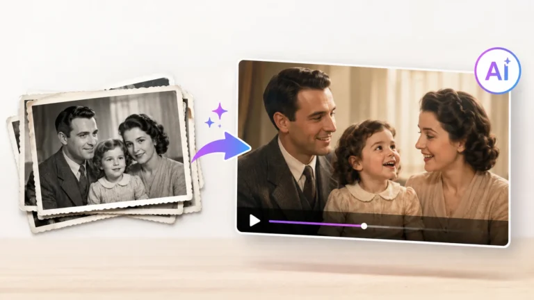 How to Animate Old Family Photos With AI