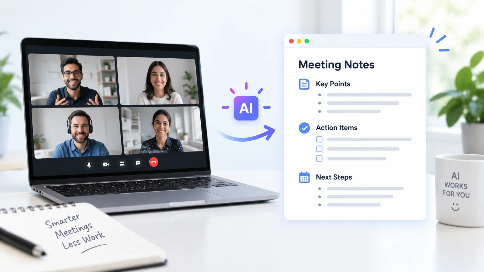 How to Take Meeting Notes Automatically With AI
