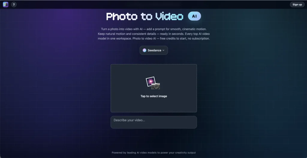 Photo to Video
