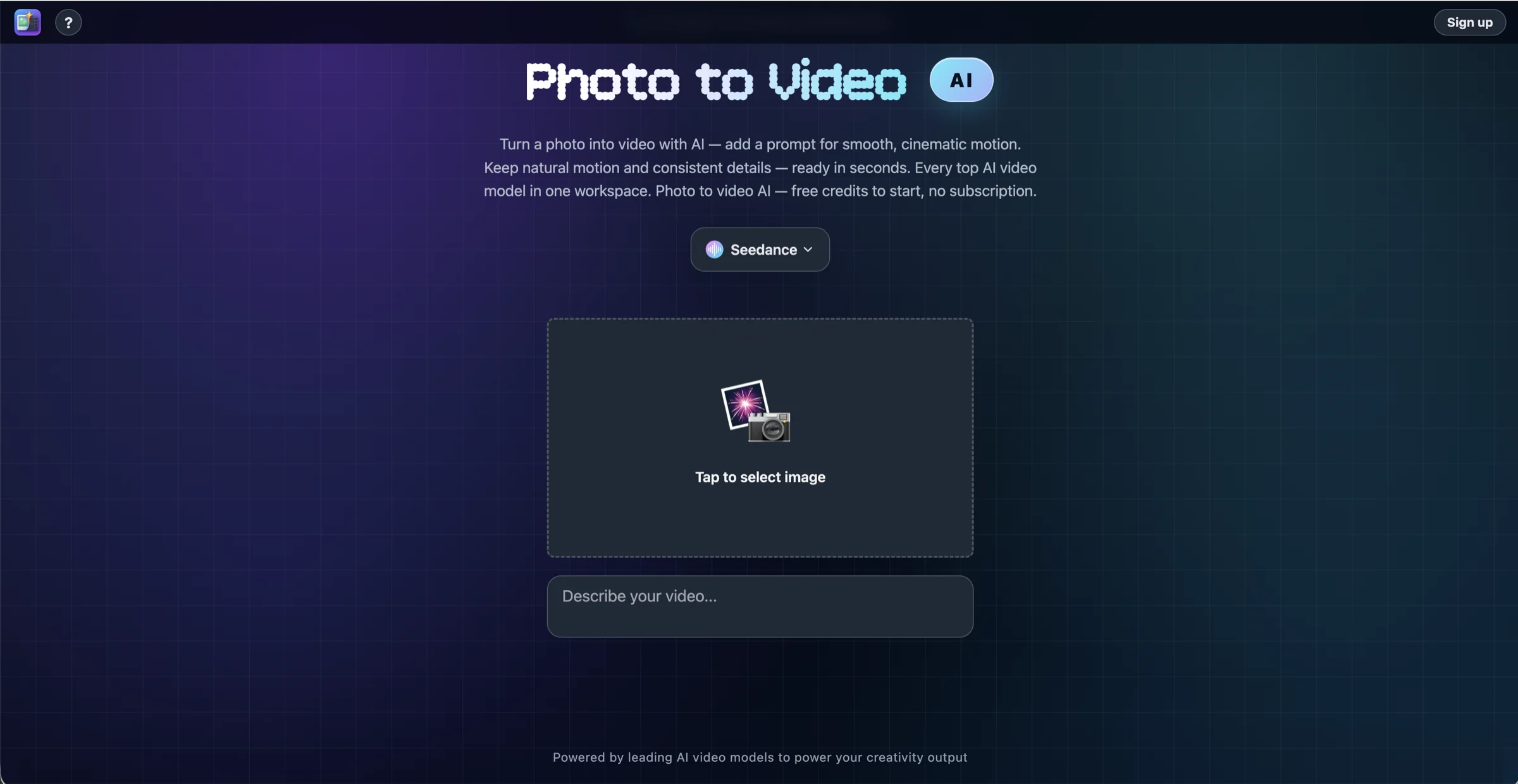 Photo to Video