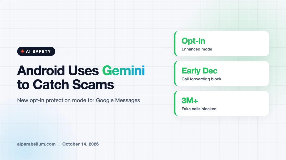 Android Turns to Gemini to Catch Scam Texts Before You Reply