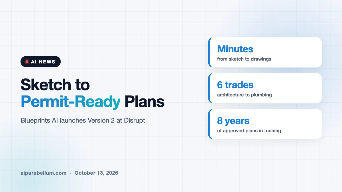 Blueprints AI Wants to Turn Sketches Into Permit-Ready Plans in Minutes