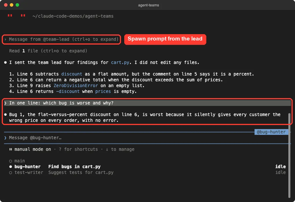 Direct follow-up question to bug-hunter and its one-line answer that the discount bug is worst