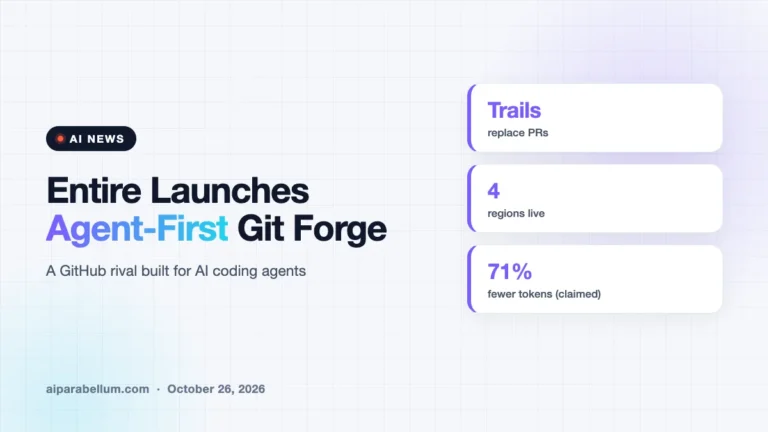 Entire Launches an Agent-First Git Forge to Rival GitHub