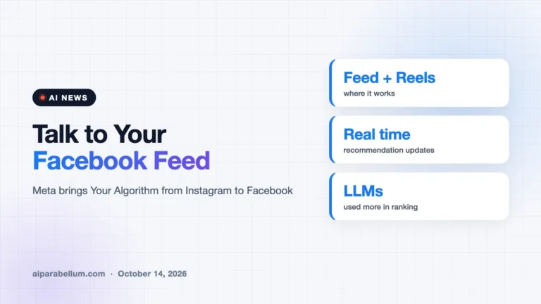 Facebook Now Lets You Tell Its Feed Algorithm What You Want
