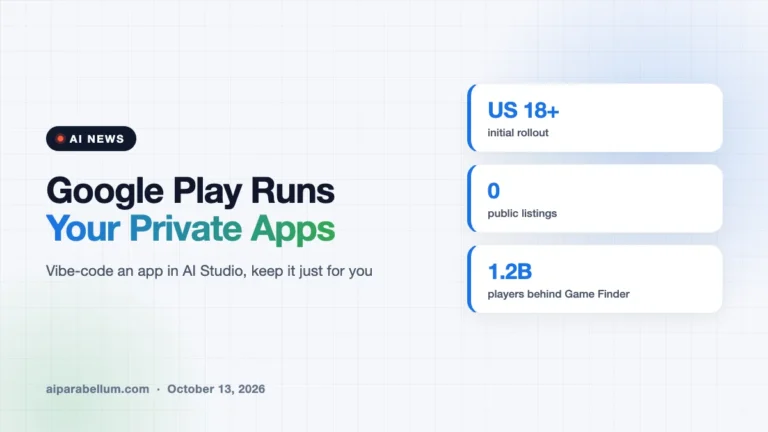 Google Play Now Lets You Run Private Vibe-Coded Apps on Android