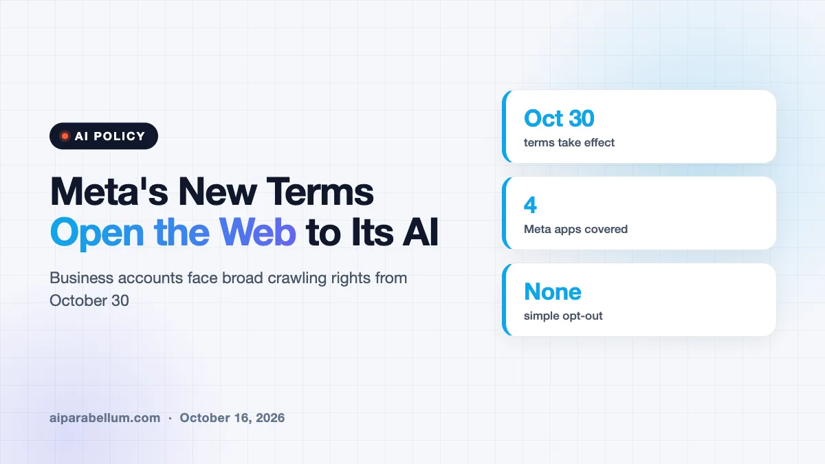 Meta’s New Business Terms Could Let It Crawl Your Website for AI