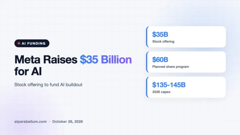 Meta Launches $35 Billion Stock Offering to Fund AI Buildout