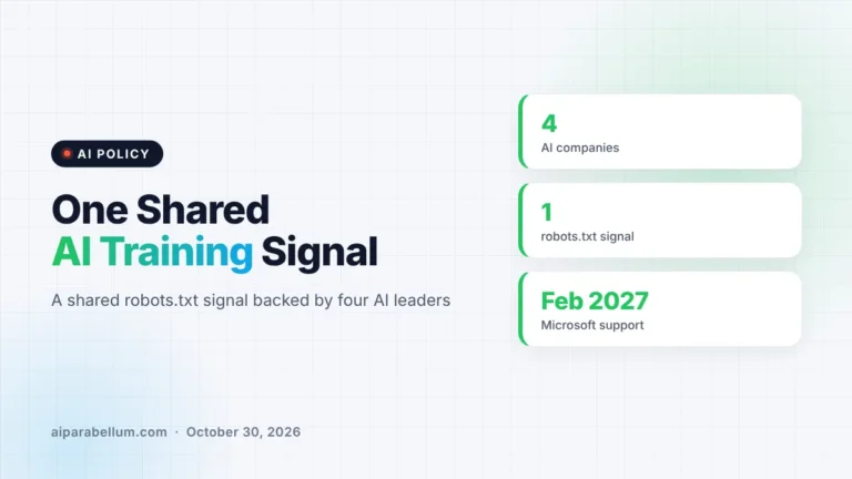 OpenAI, Google, Microsoft and Anthropic Back One AI Training Opt-Out