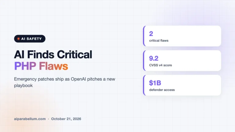 AI Found Two Critical PHP Flaws, and OpenAI Wants a New Playbook