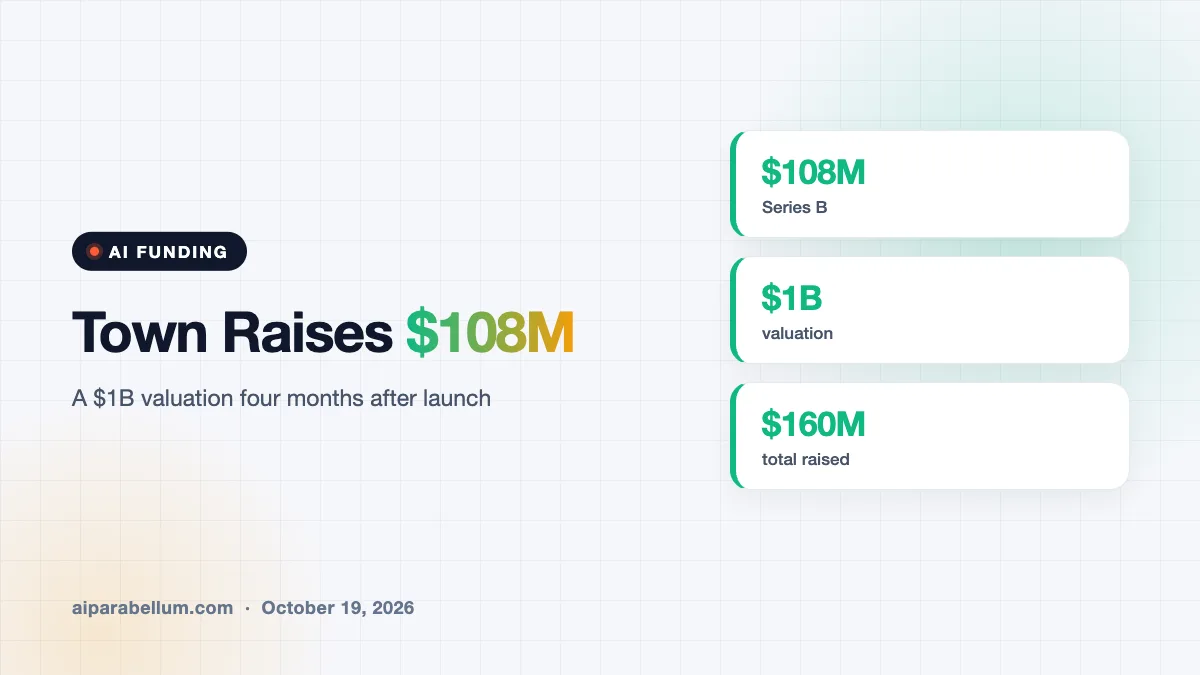 Town Hits a $1B Valuation Just Four Months After Launch
